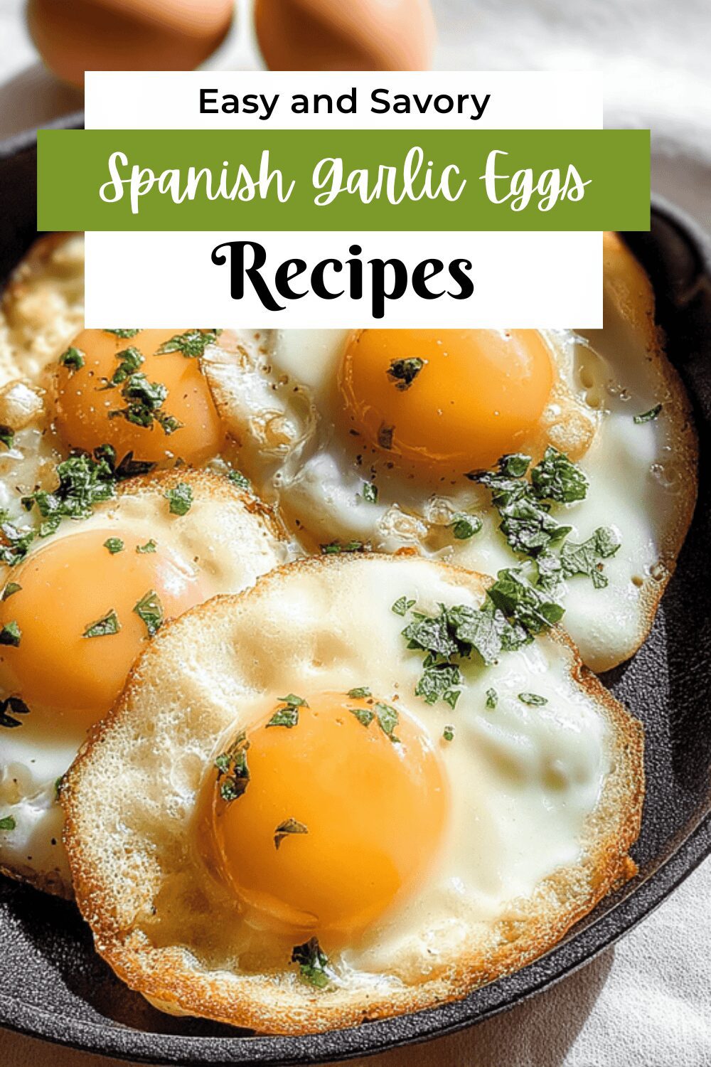 Spanish Garlic Eggs