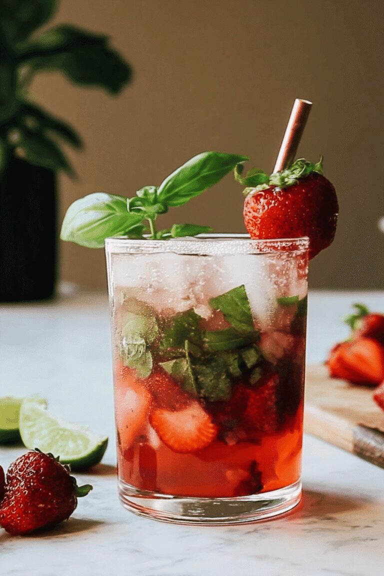 Strawberry Basil Mocktail Recipe 87.Png