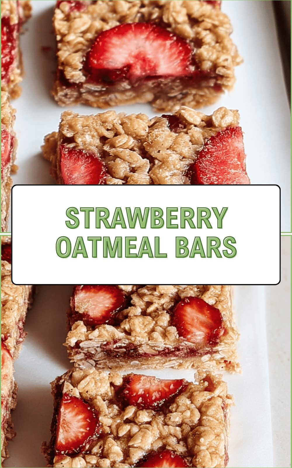 Strawberry Oatmeal Bars
