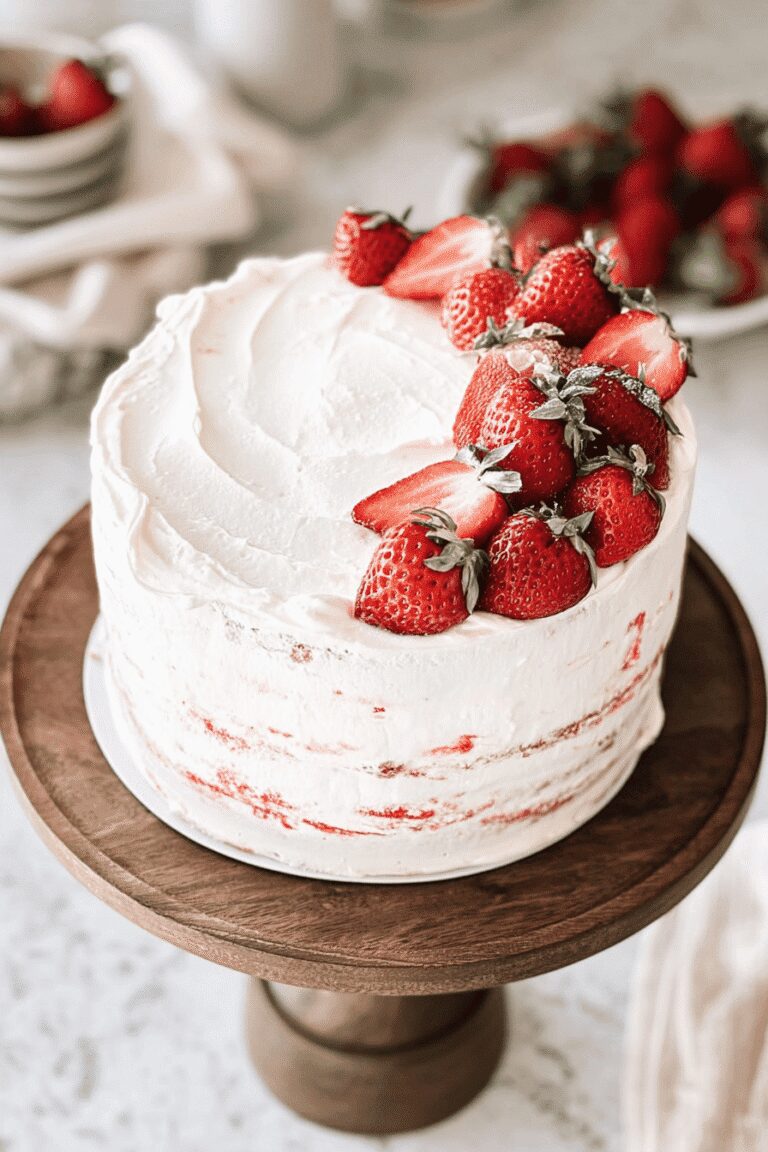 Strawberry Shortcake Layer Cake 5.Png