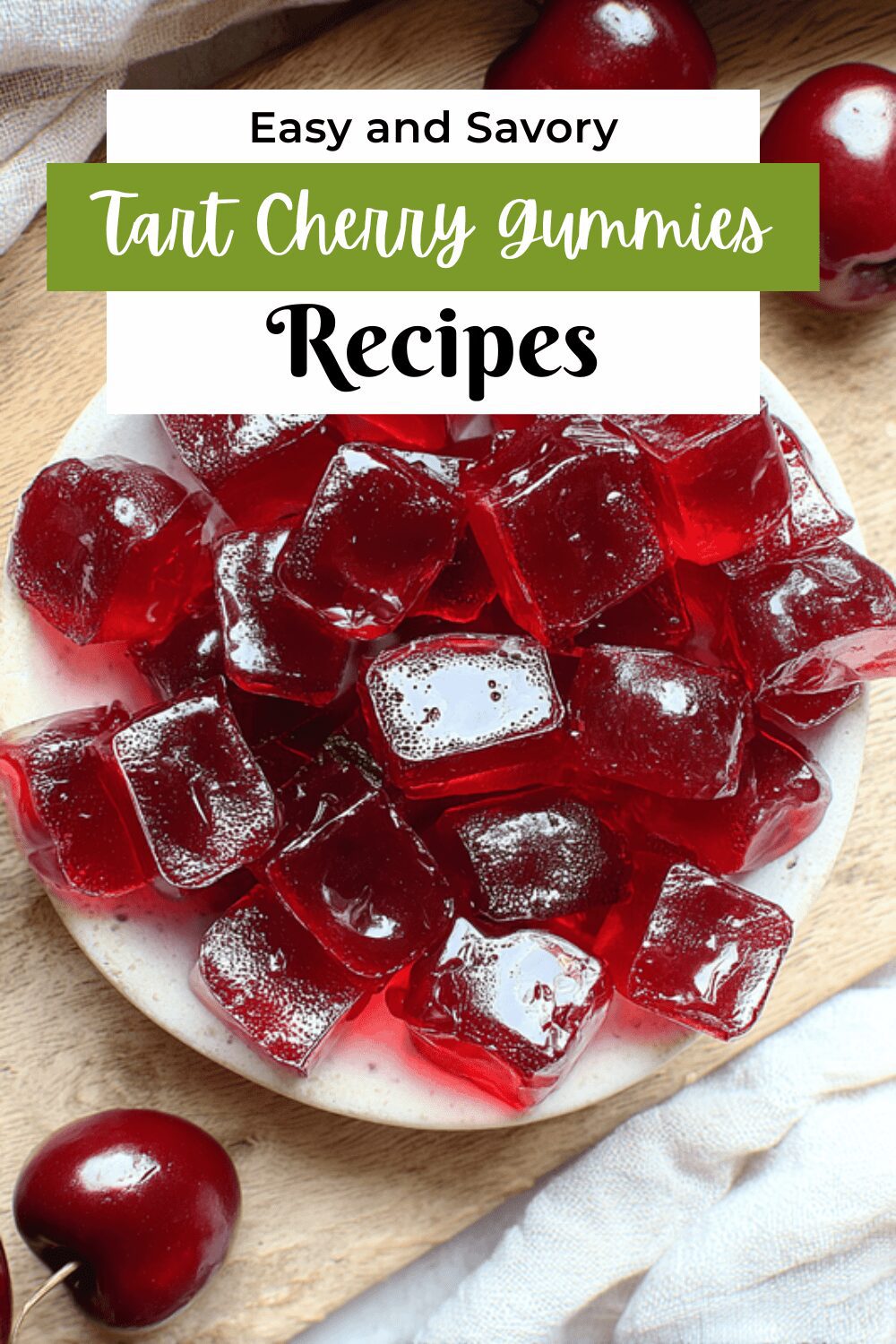 Tart Cherry Gummies