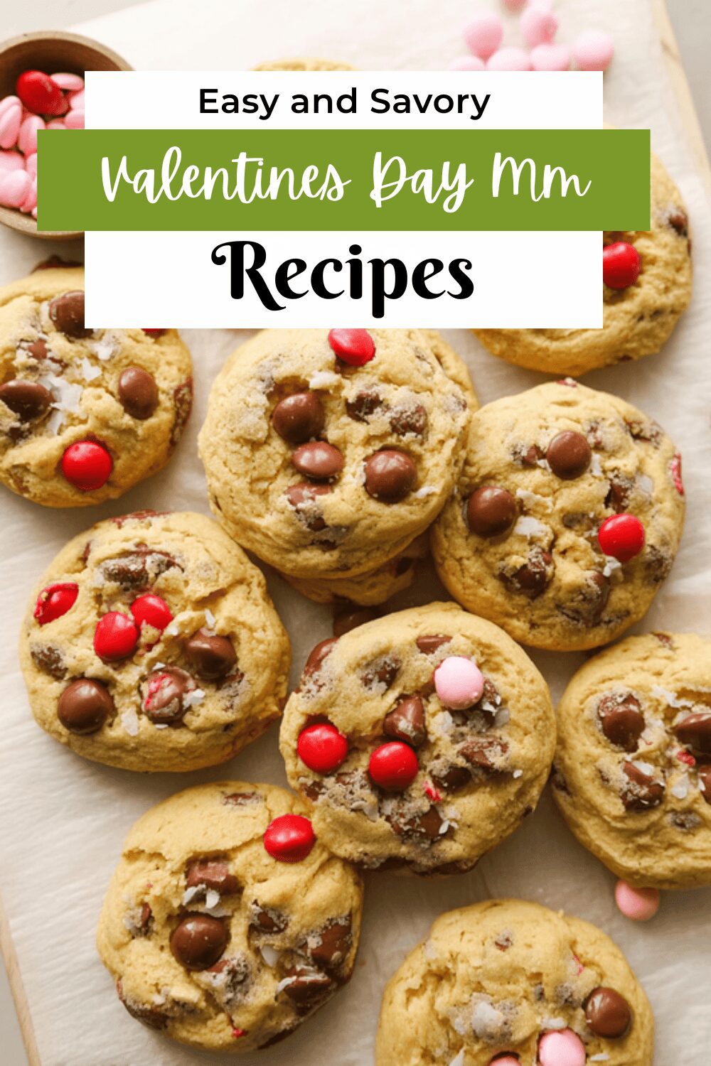 Valentines Day Mm Cookies
