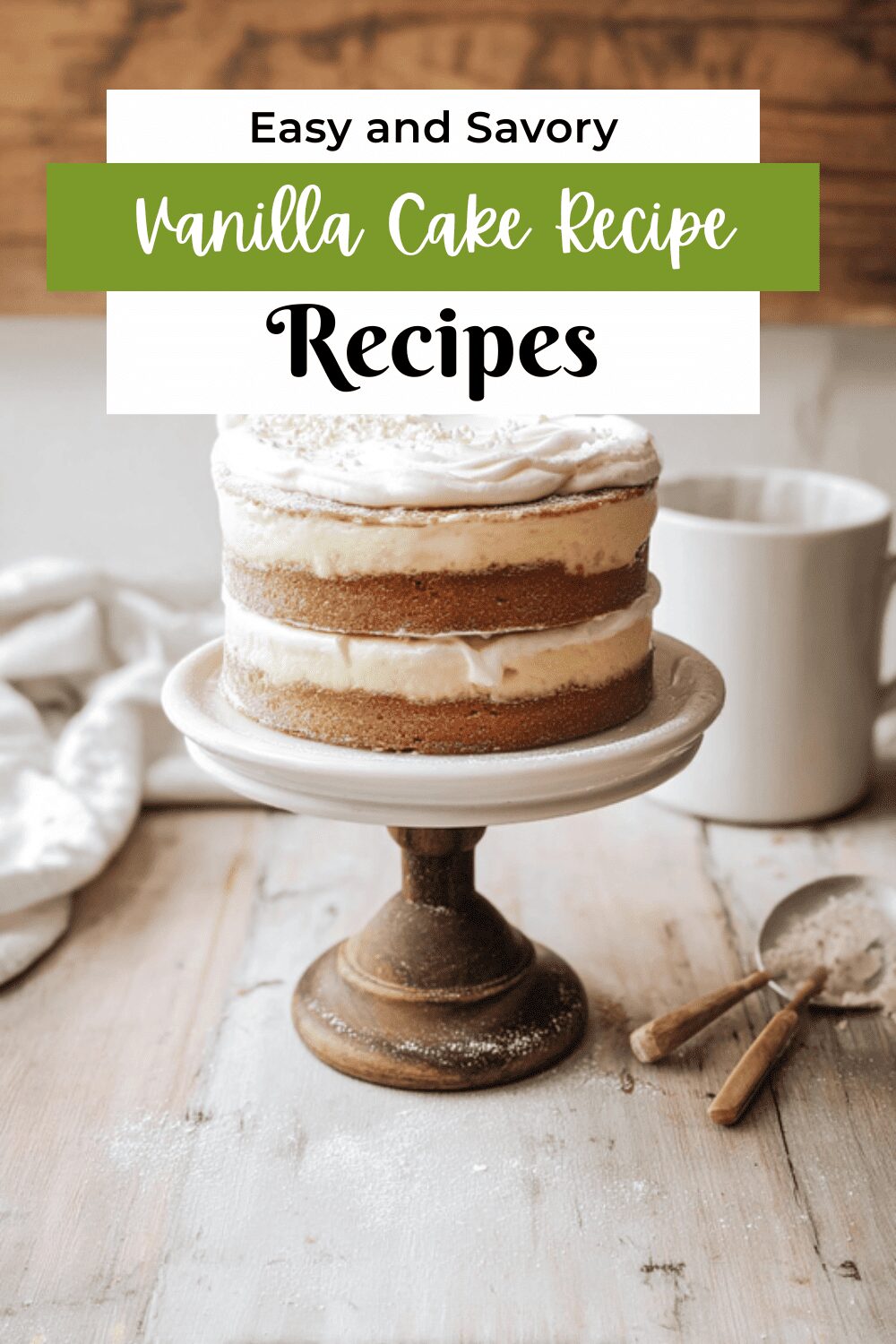 Vanilla Cake Recipe That Stays Moist And Fresh For Days 7 Vanilla Cake Recipe