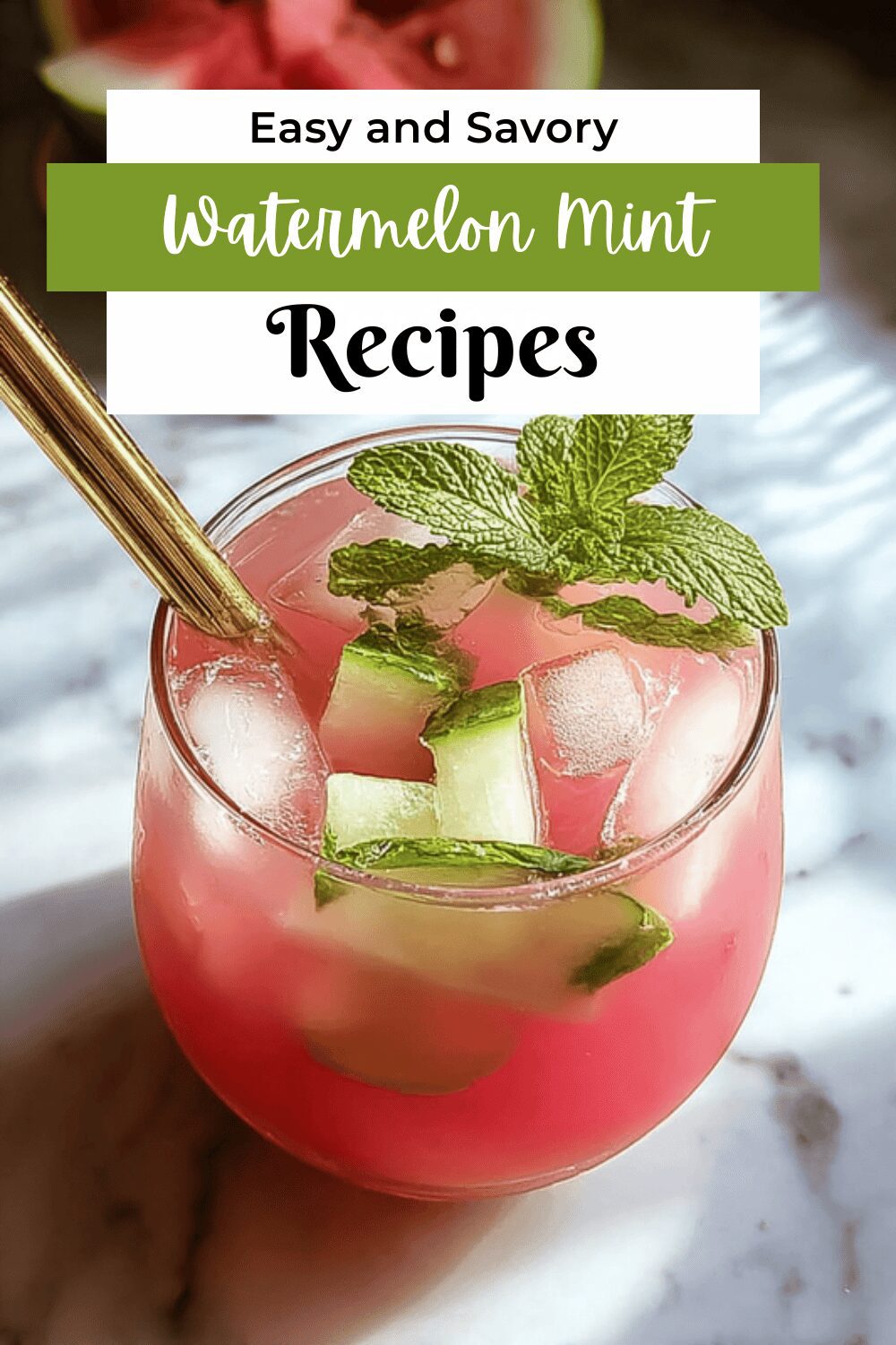Watermelon Mint Spritzer