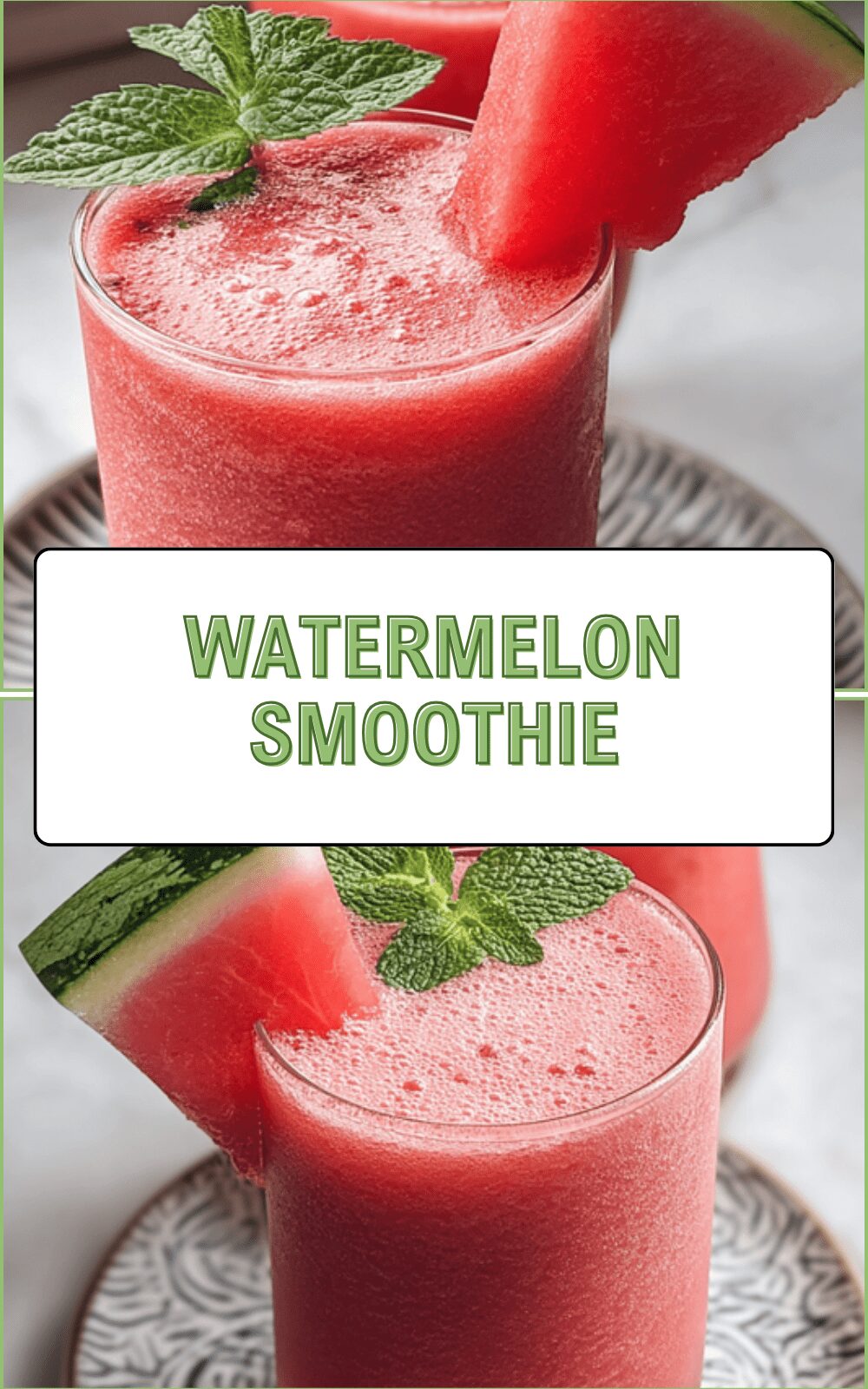 Watermelon Smoothie Recipes For Refreshing And Healthy Drinks 6 Watermelon Smoothie