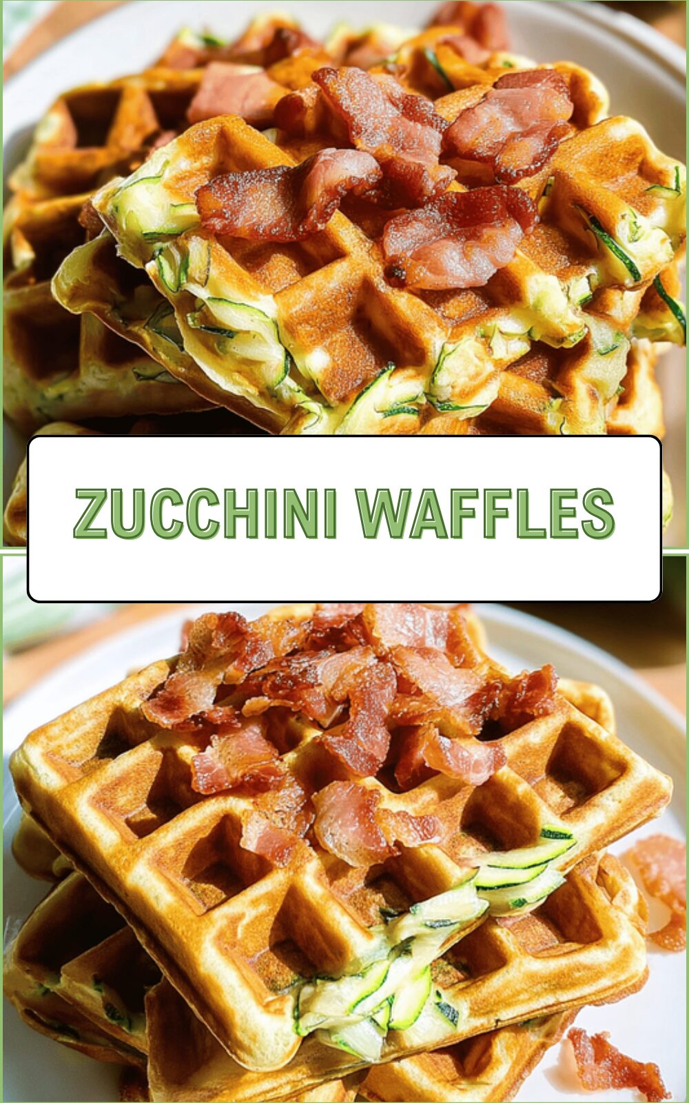 Zucchini Waffles