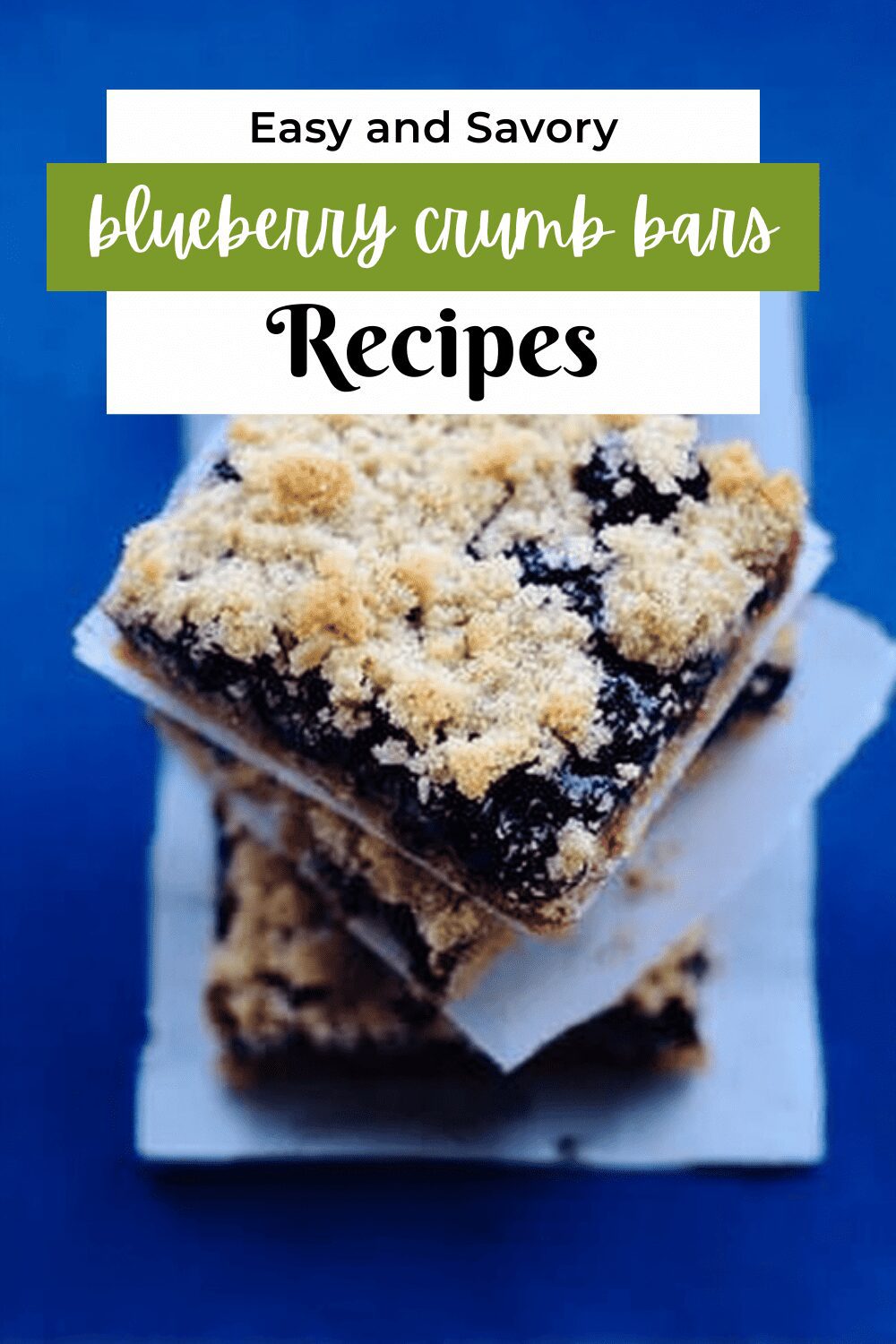 Blueberry Crumb Bars