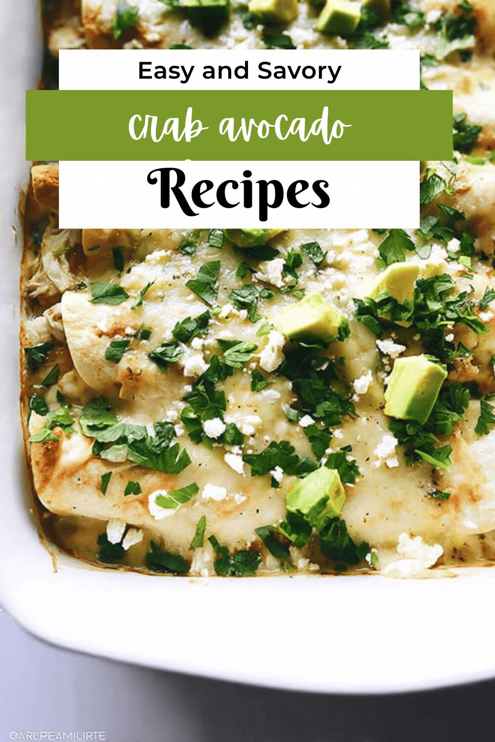 Crab Avocado Enchiladas Recipe