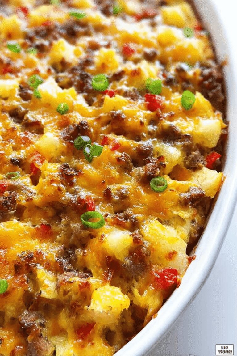 Easy Cheesy Breakfast Casserole Recipe 54.Png