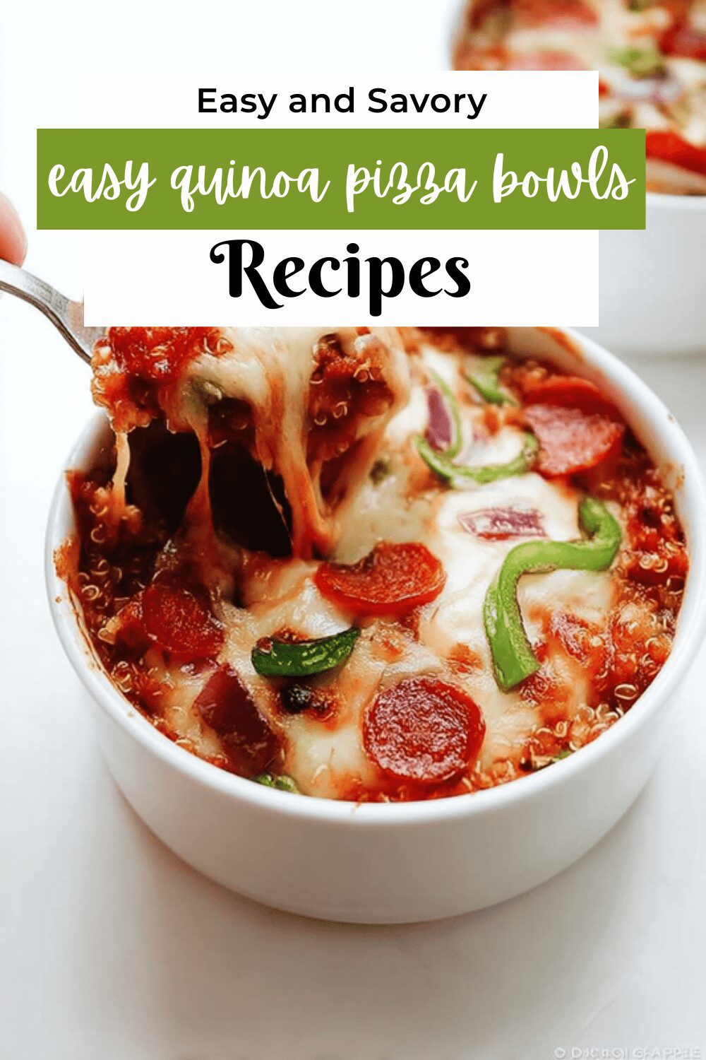 Easy Quinoa Pizza Bowls