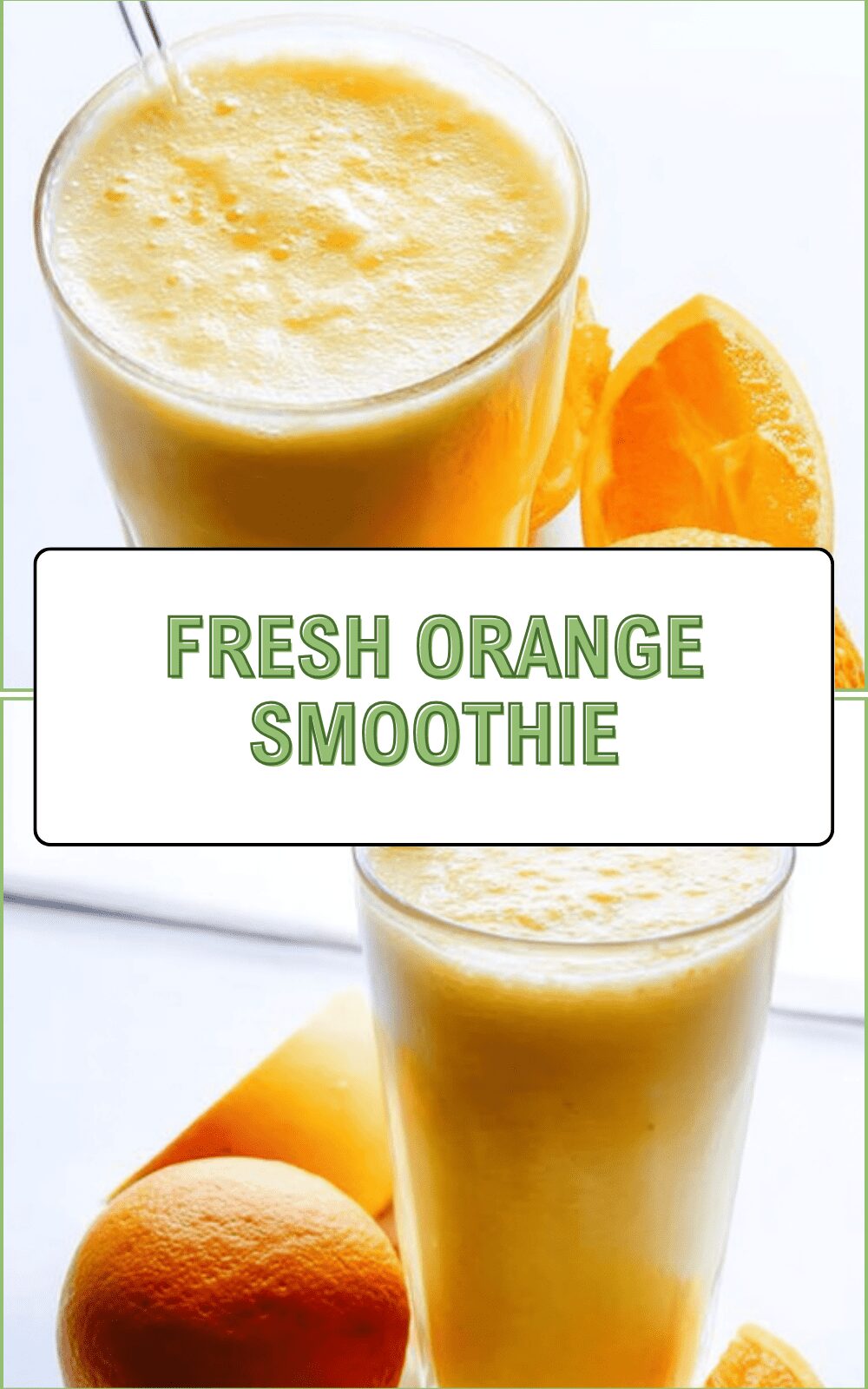 Fresh Orange Smoothie