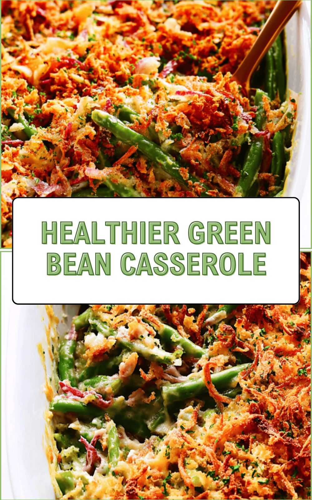 Healthier Green Bean Casserole