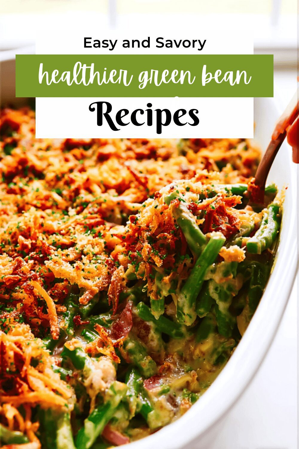 Healthier Green Bean Casserole