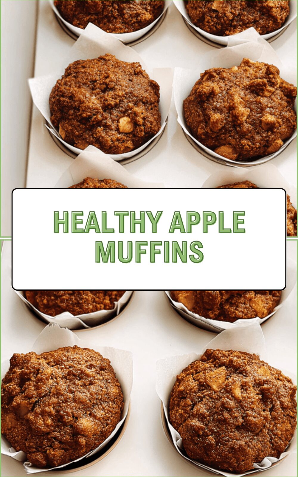Healthy Apple Muffins
