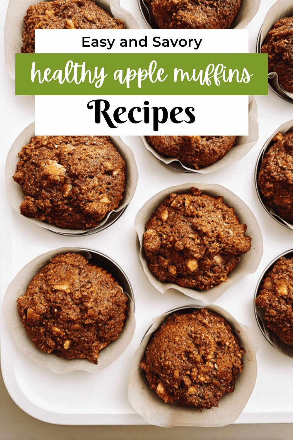 Healthy Apple Muffins