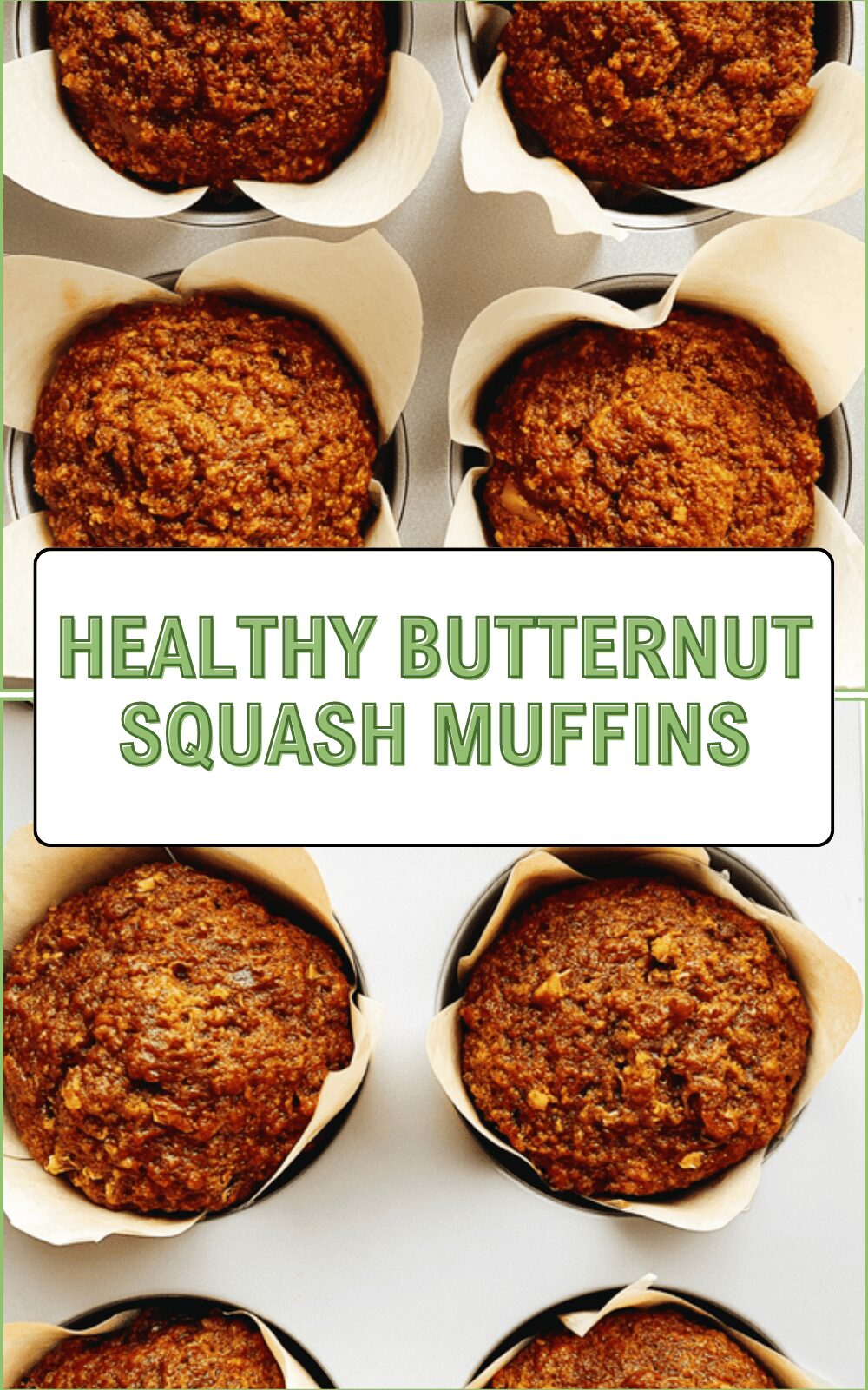 Healthy Butternut Squash Muffins
