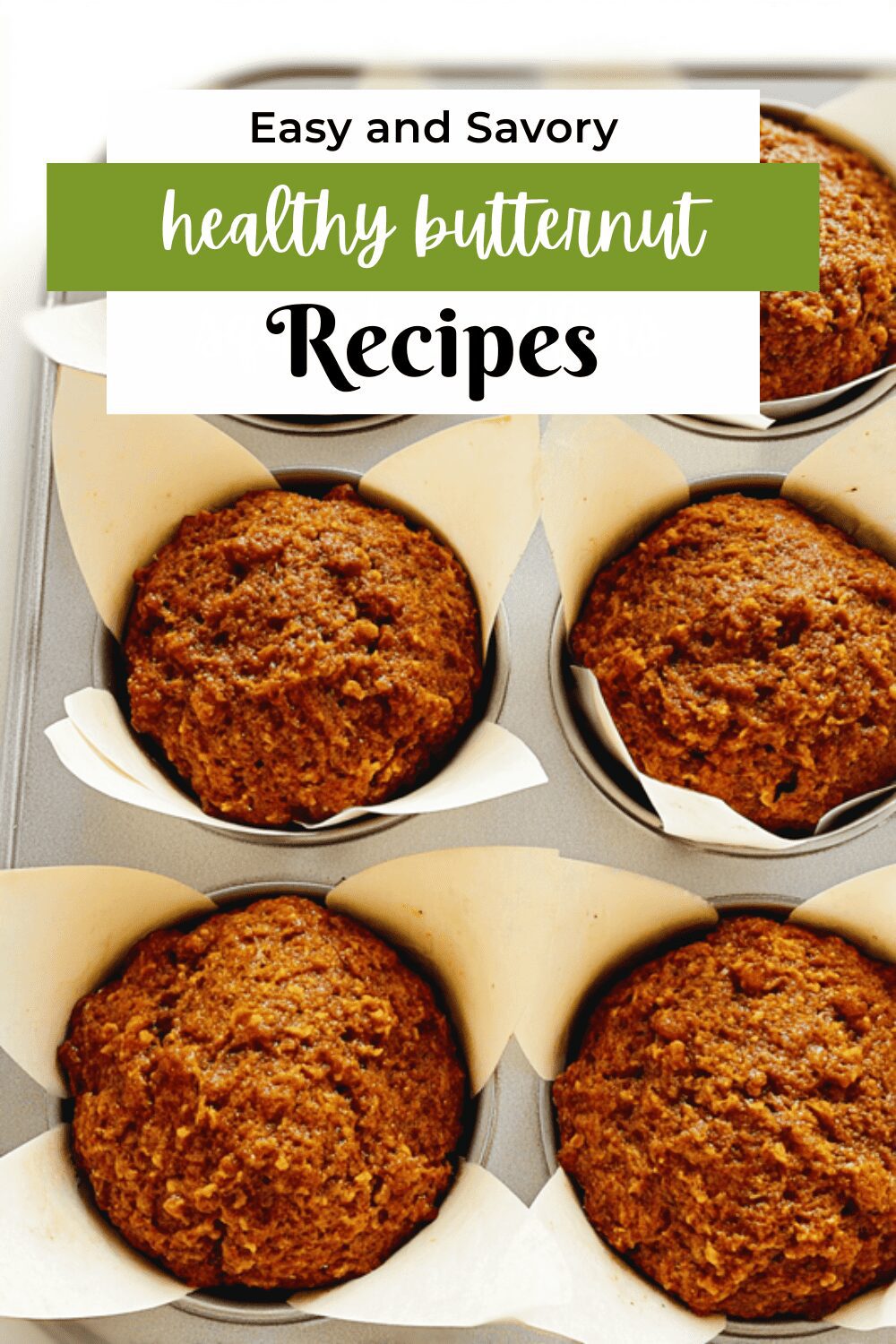 Healthy Butternut Squash Muffins