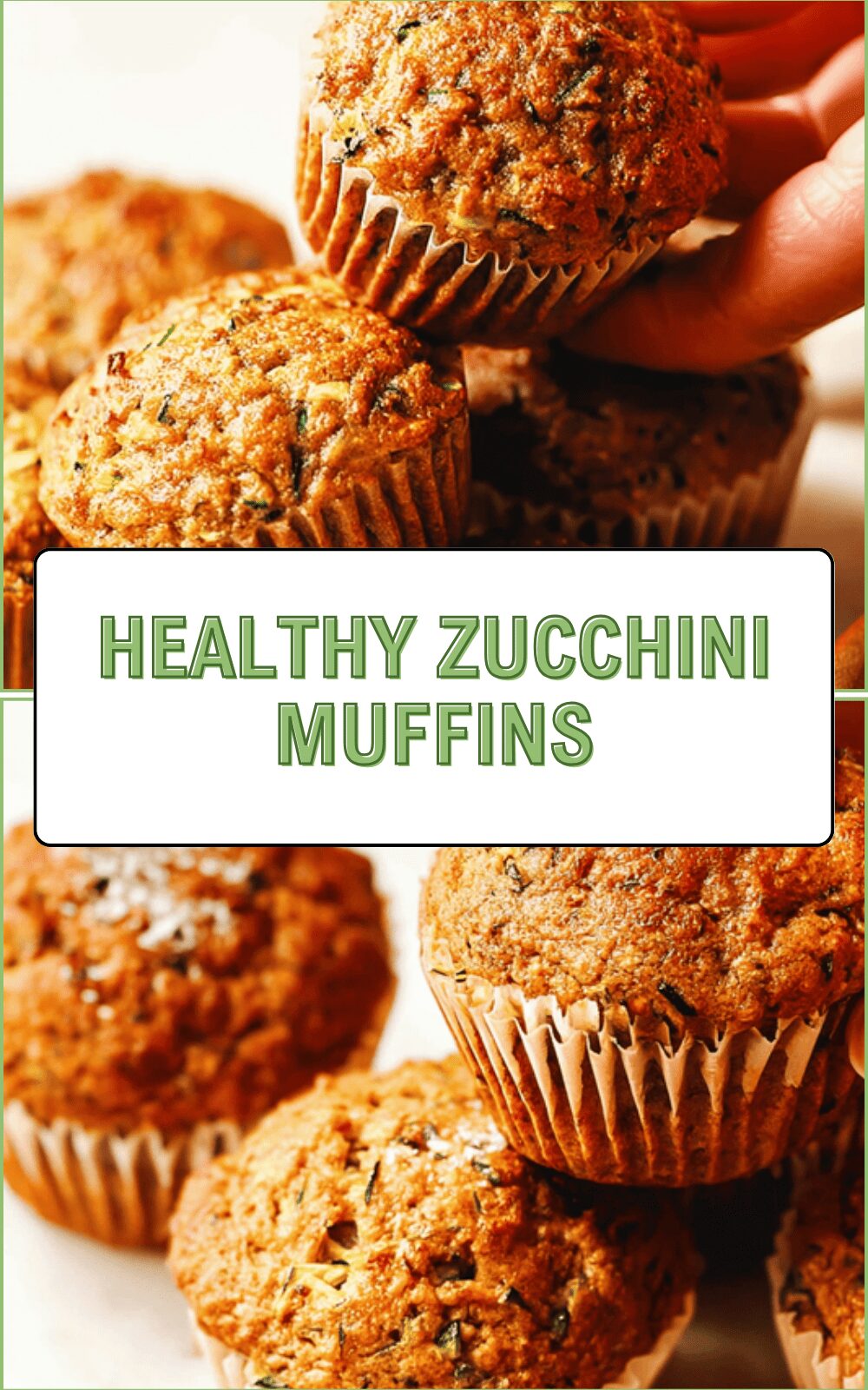 Healthy Zucchini Muffins