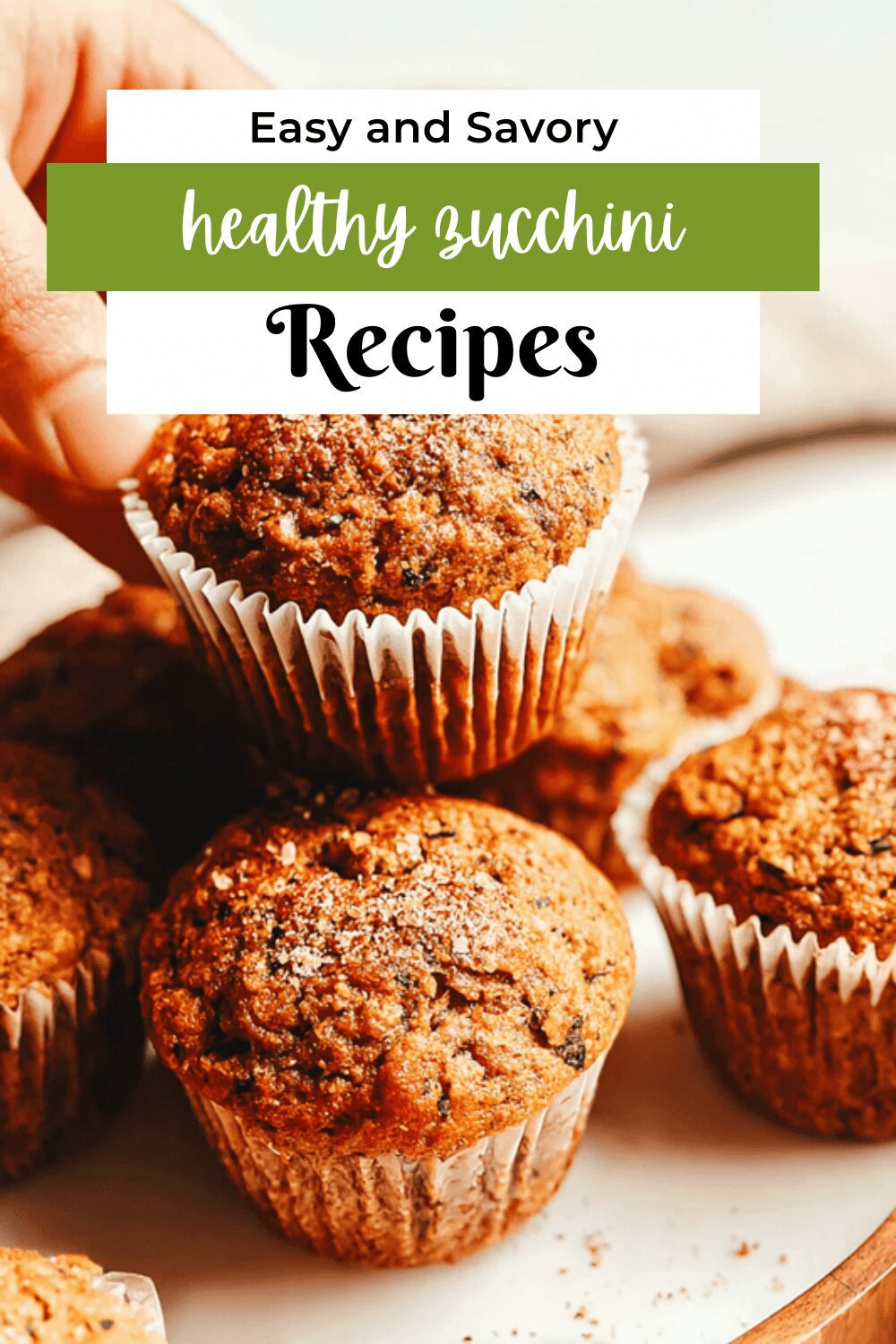 Healthy Zucchini Muffins