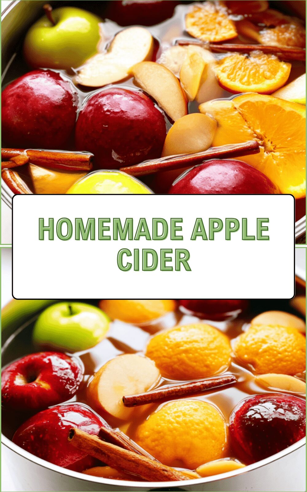 Homemade Apple Cider