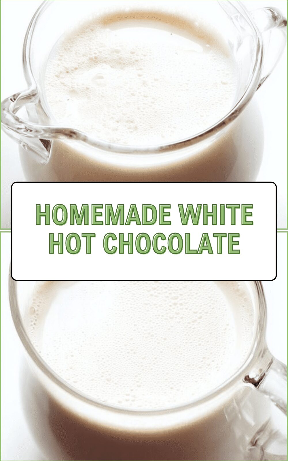 Homemade White Hot Chocolate