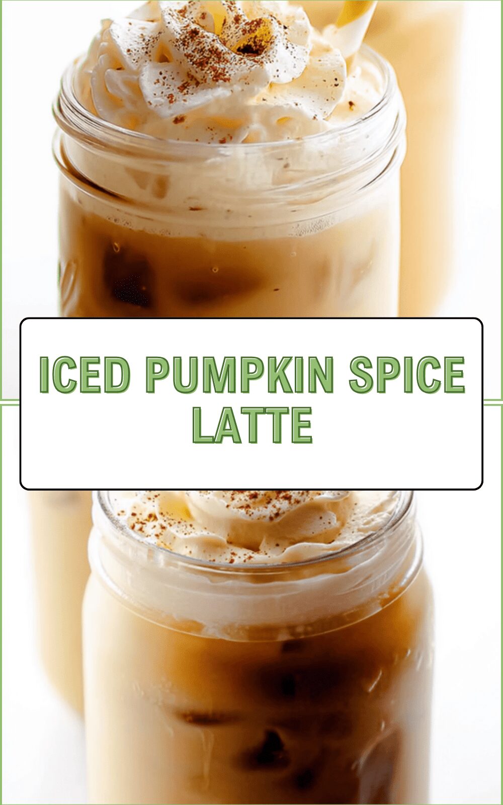 Iced Pumpkin Spice Latte