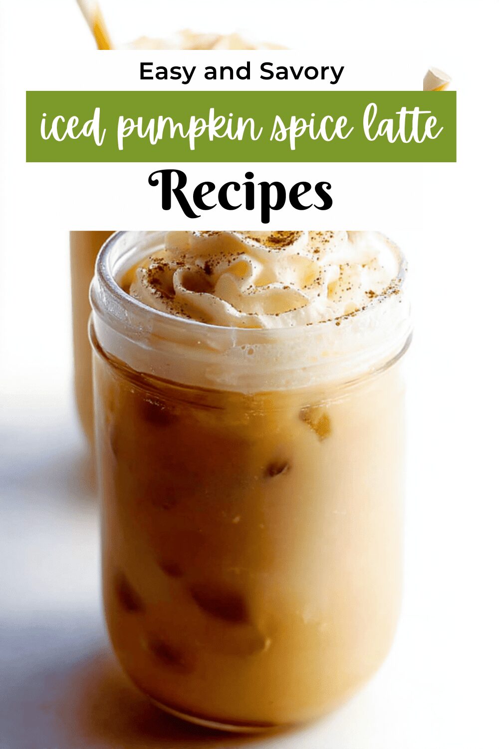 Iced Pumpkin Spice Latte