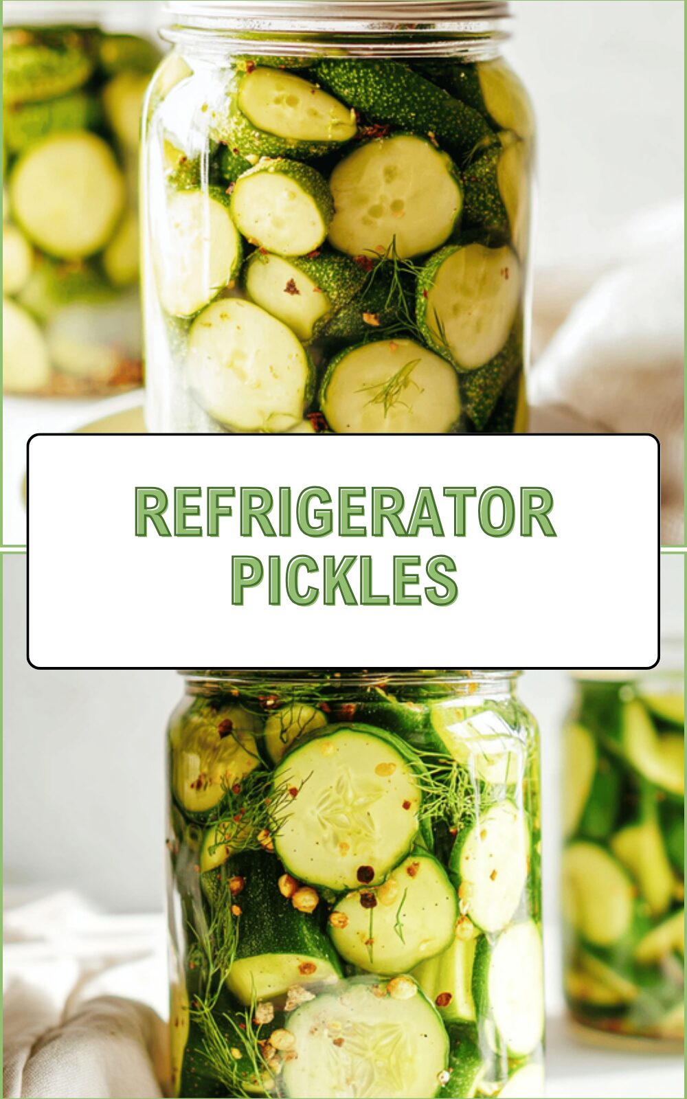 Refrigerator Pickles