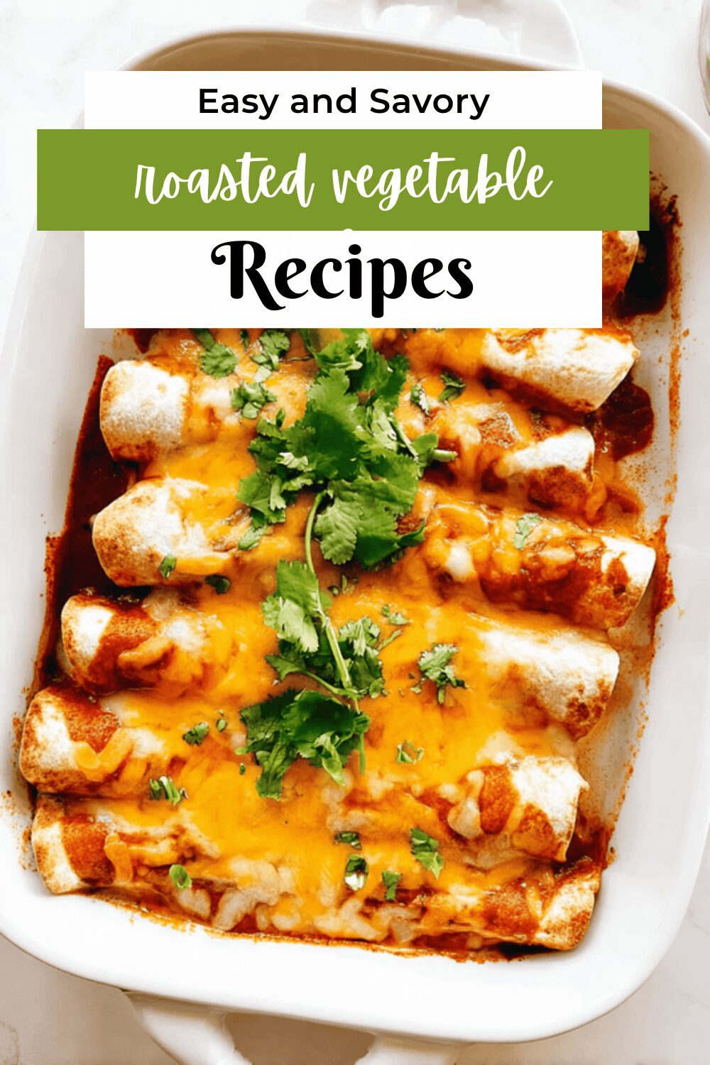 Roasted Vegetable Enchiladas