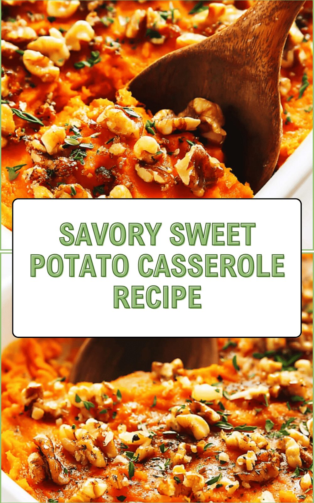 Savory Sweet Potato Casserole Recipe