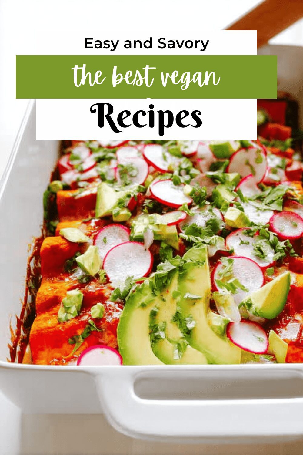 The Best Vegan Enchiladas