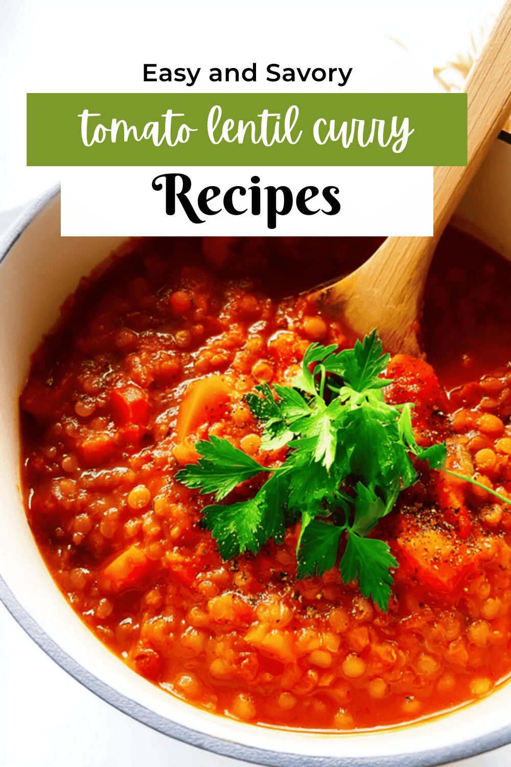 Tomato Lentil Curry