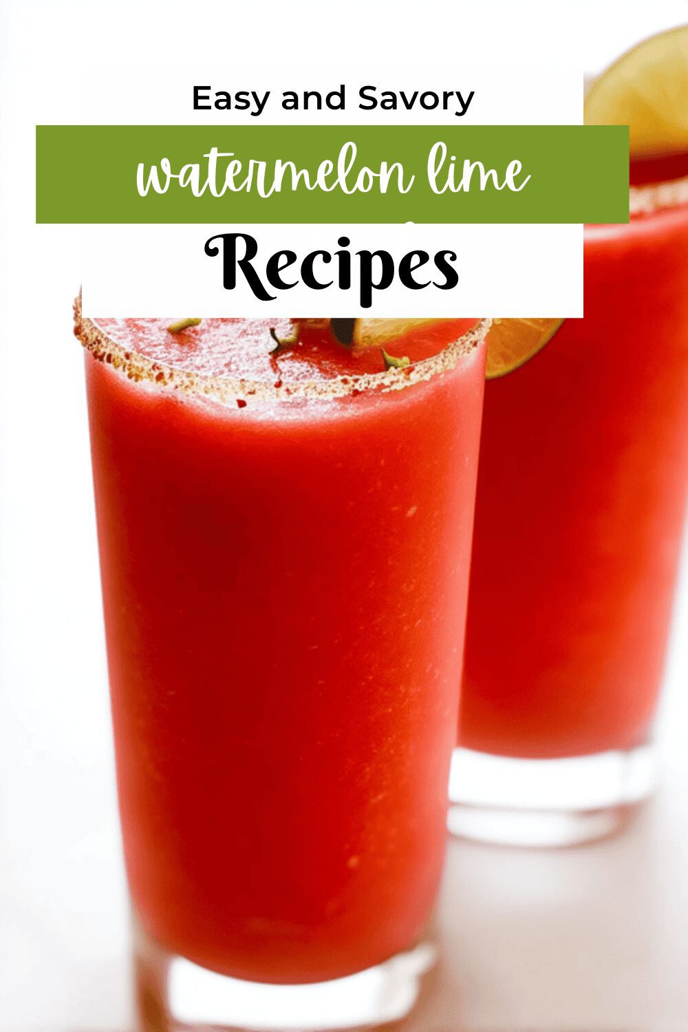 Watermelon Lime Mocktails