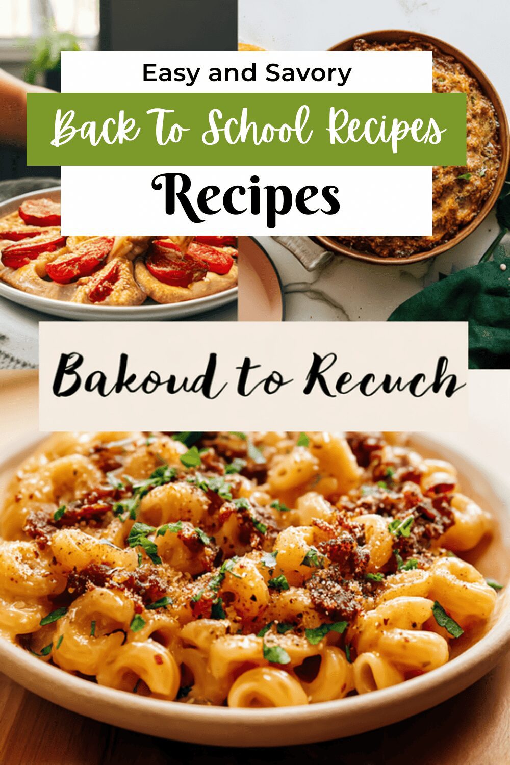 Back To School Recipes