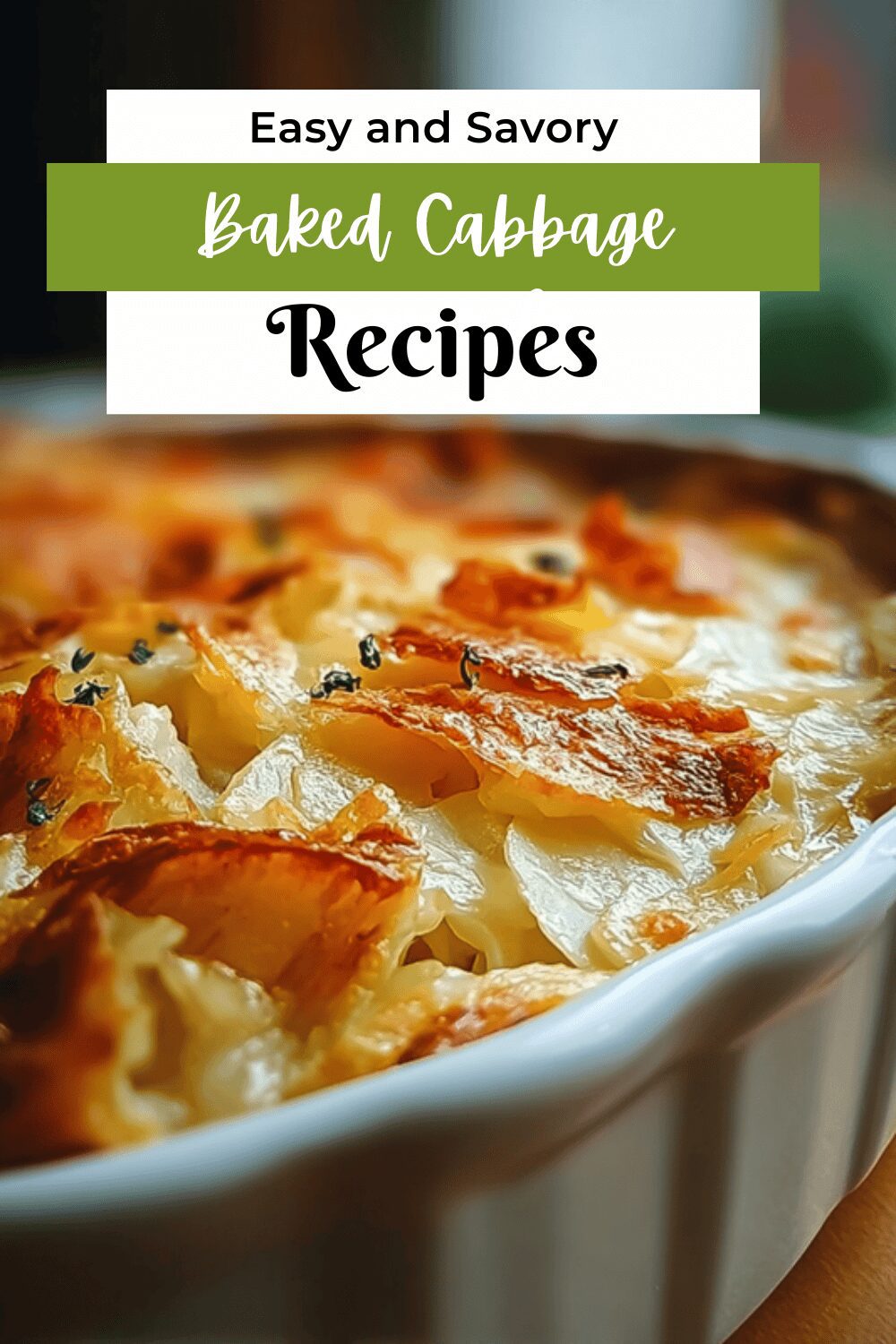 Baked Cabbage Casserole