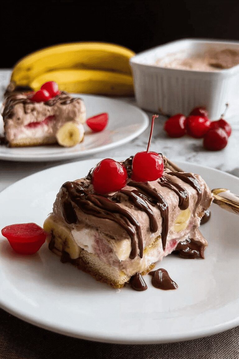 Banana Split Icebox Cake 75.Png