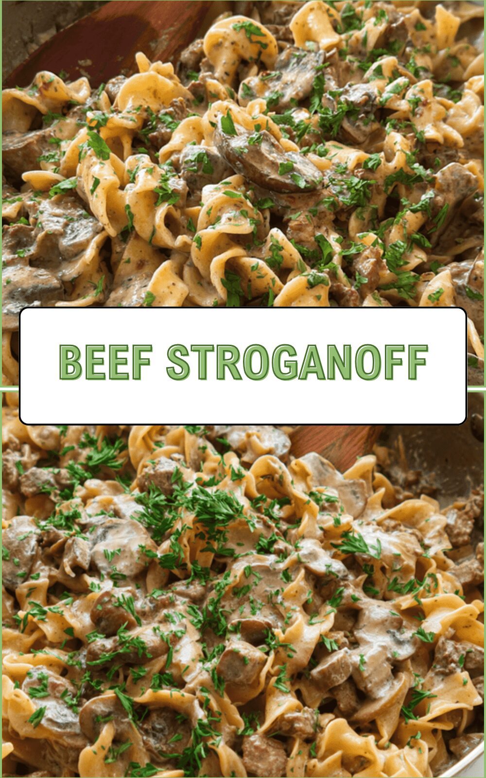 Beef Stroganoff