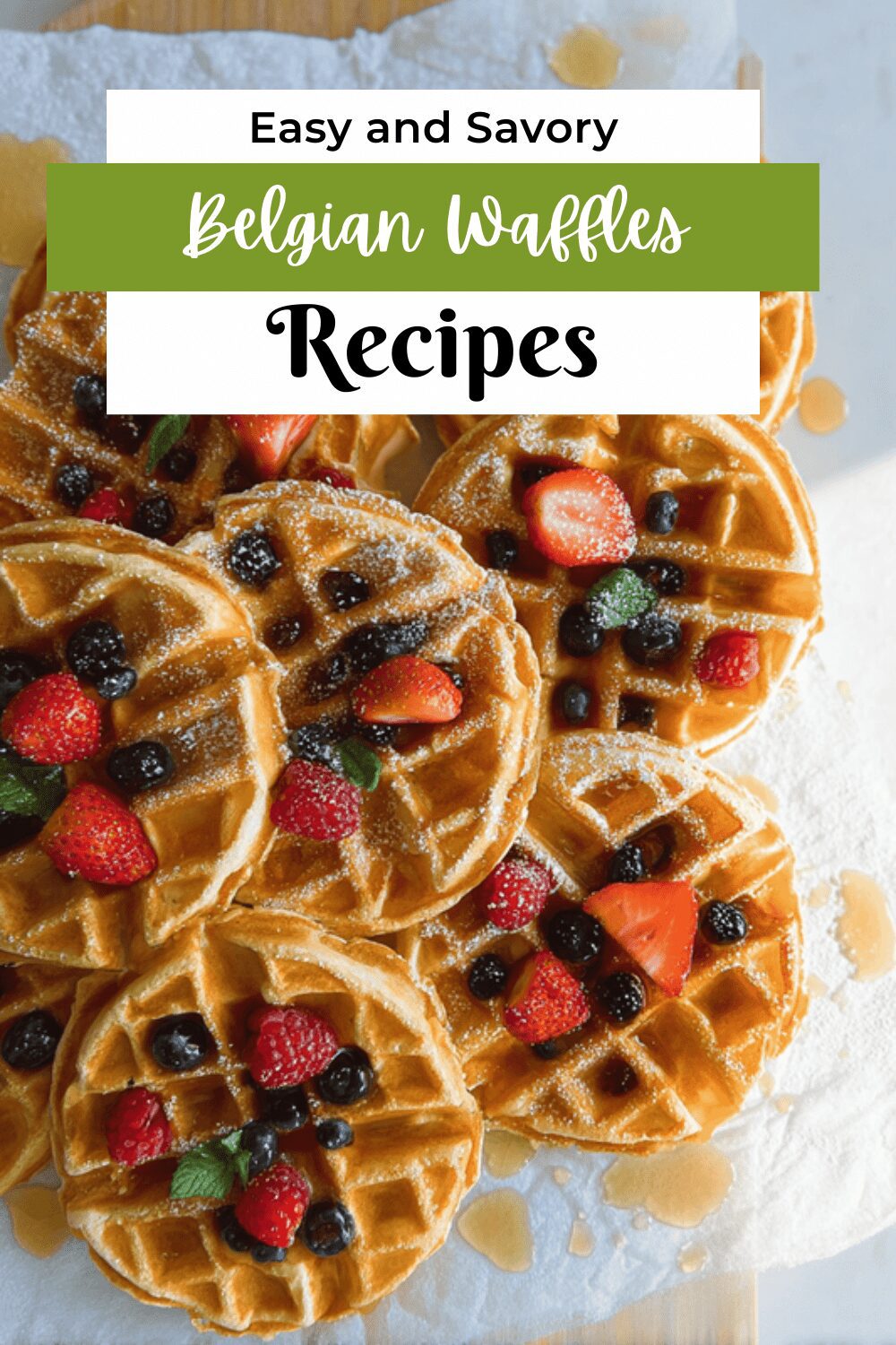 Homemade Belgian Waffle Recipe For Crispy And Fluffy Breakfast Treats 7 Belgian Waffles
