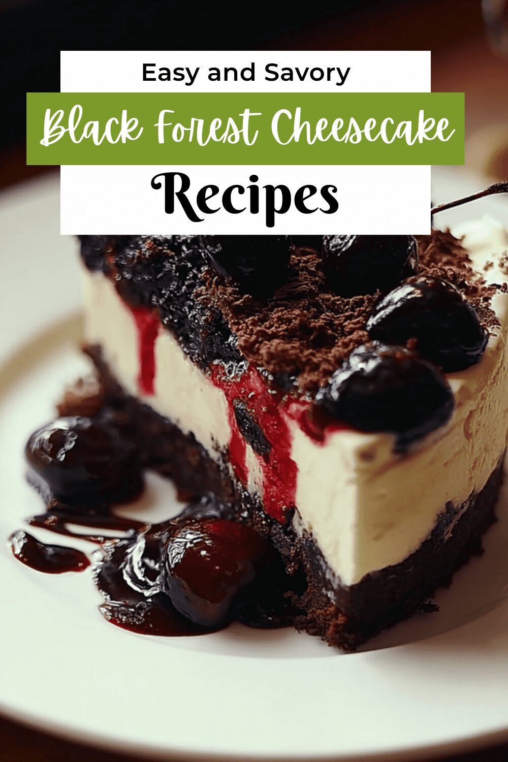 Black Forest Cheesecake Symphony
