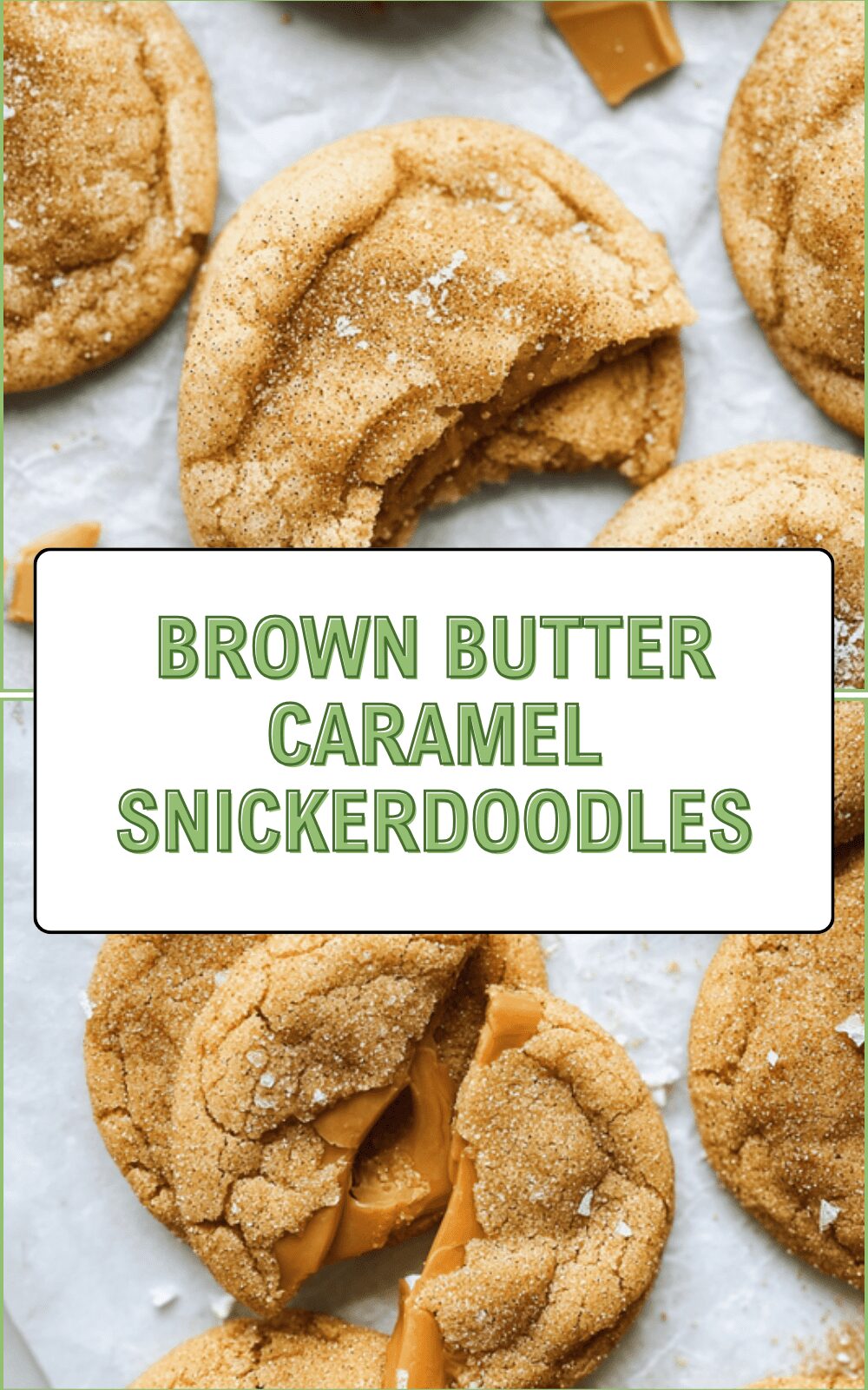 Brown Butter Caramel Snickerdoodles