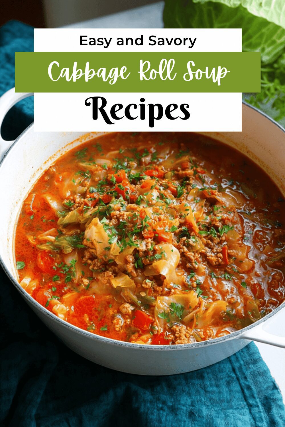 Cabbage Roll Soup