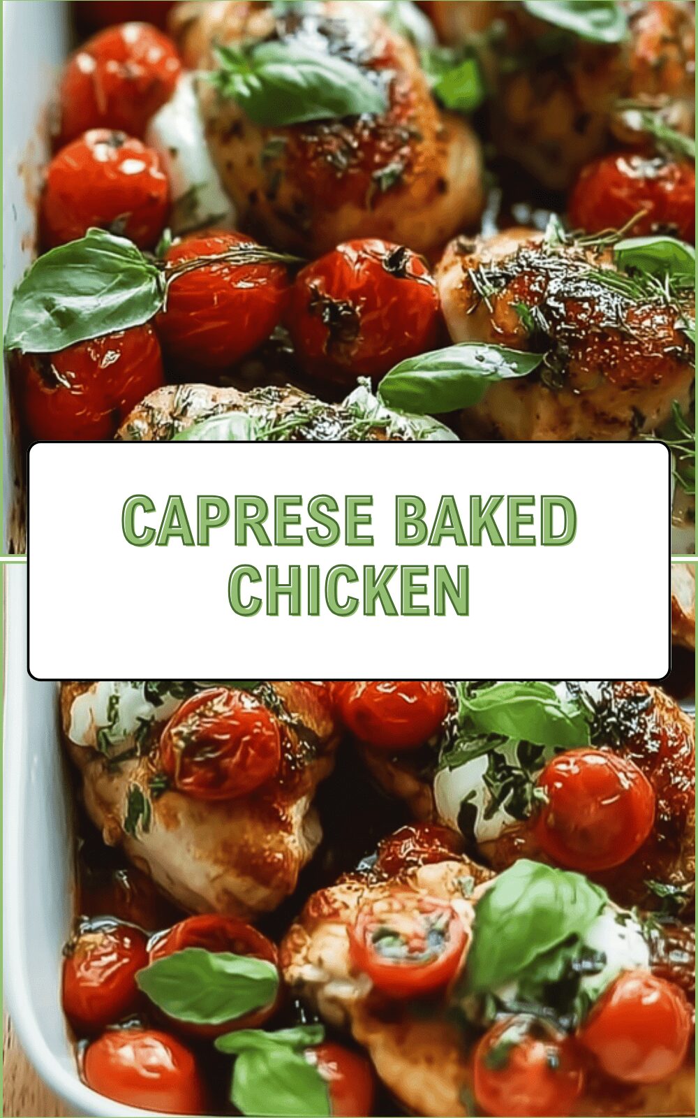 Caprese Baked Chicken