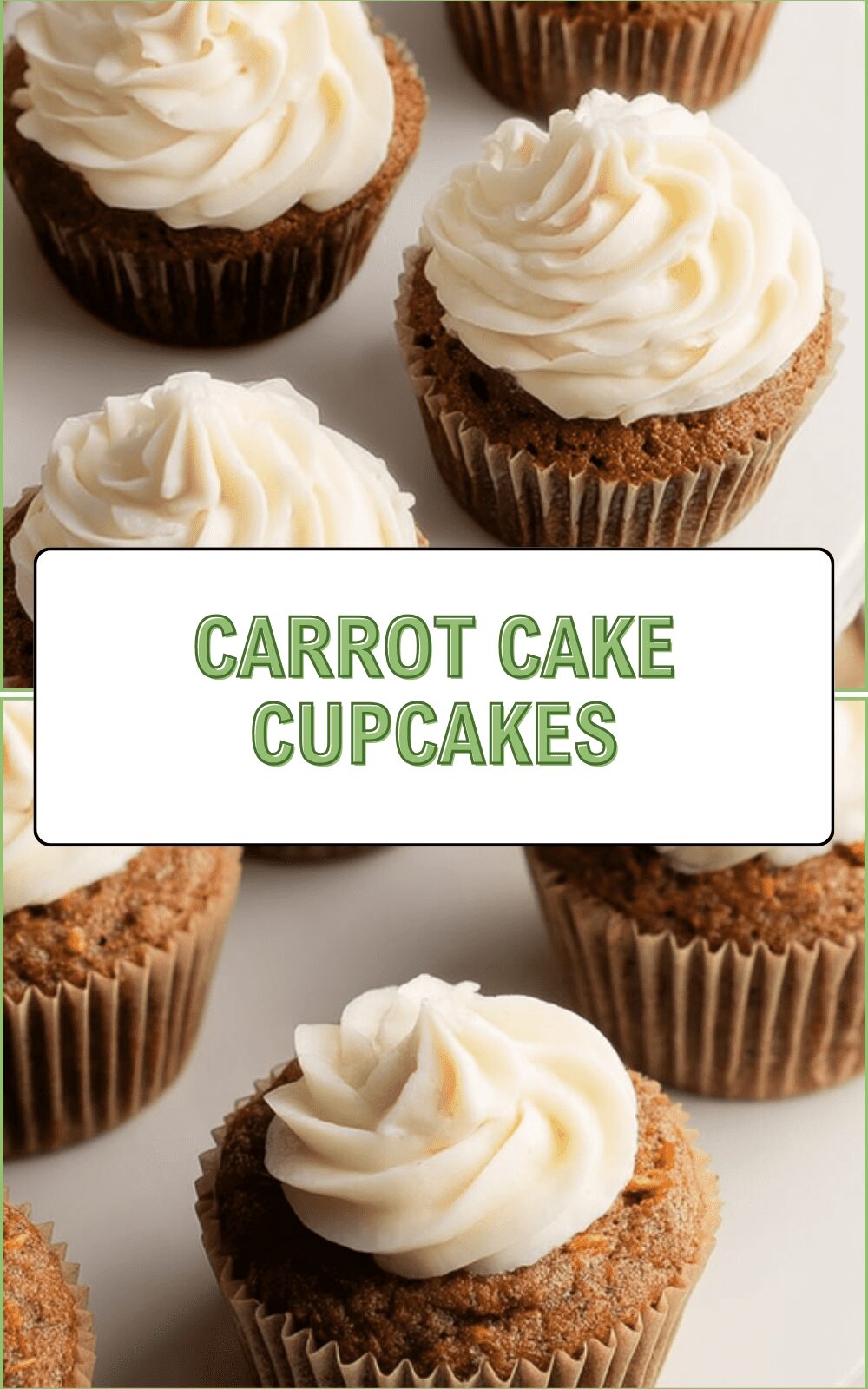 Carrot Cake Cupcakes