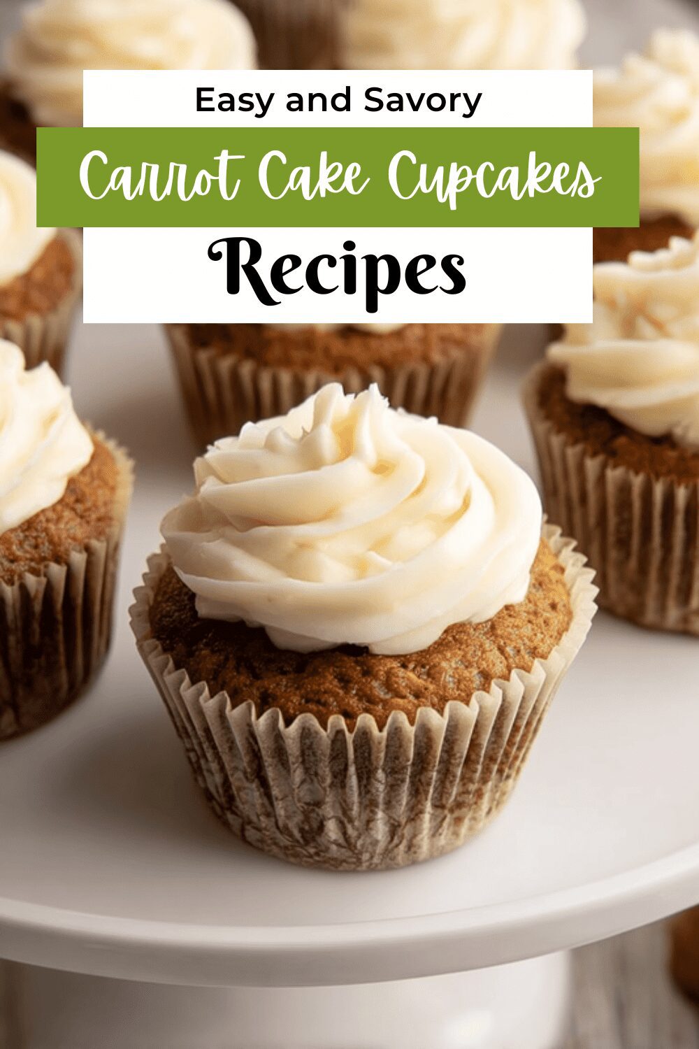 Carrot Cake Cupcakes
