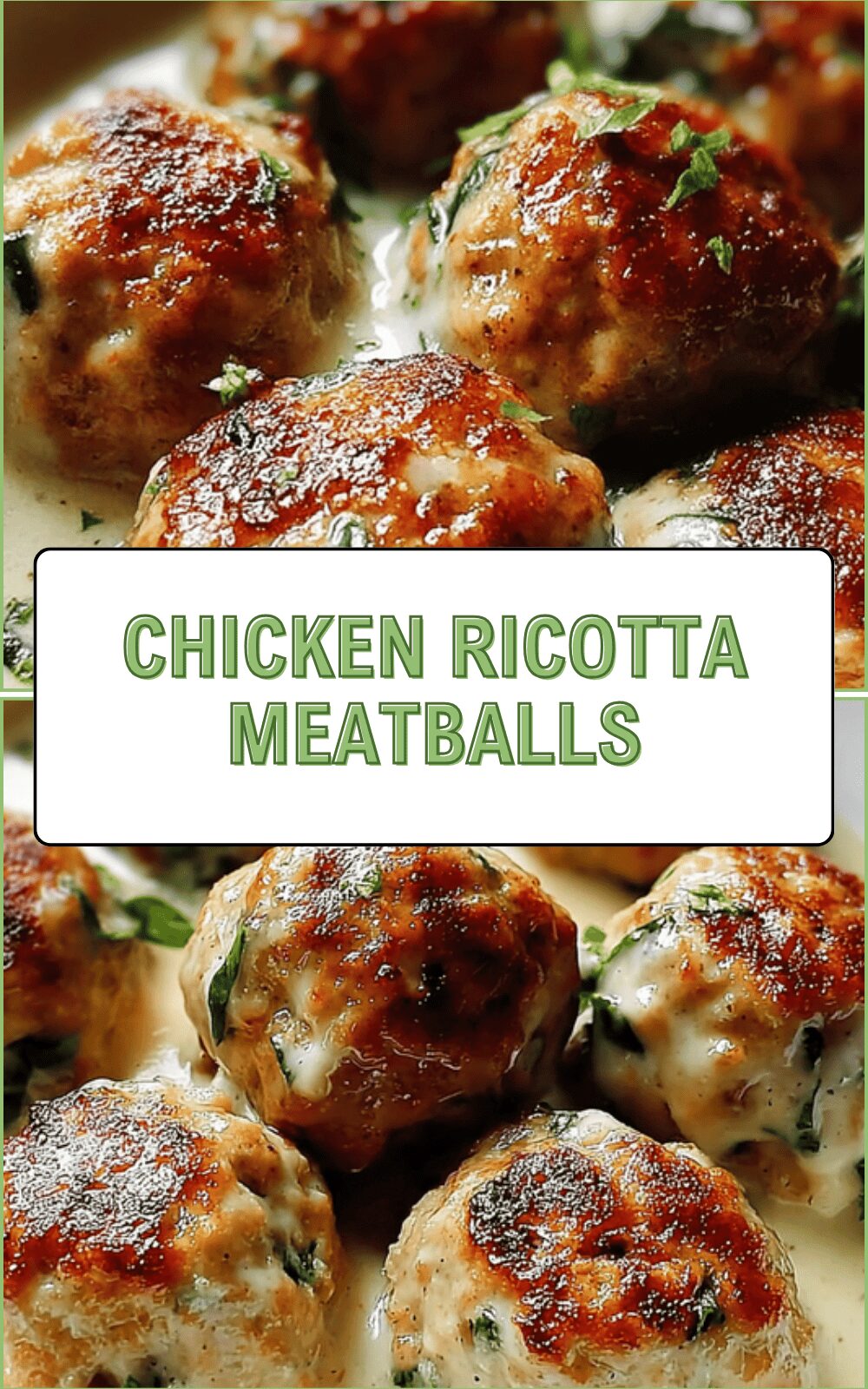 Chicken Ricotta Meatballs