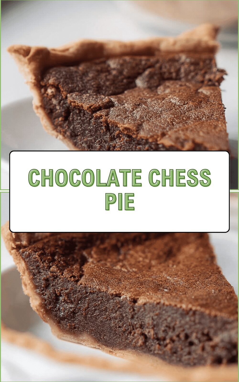 Chocolate Chess Pie