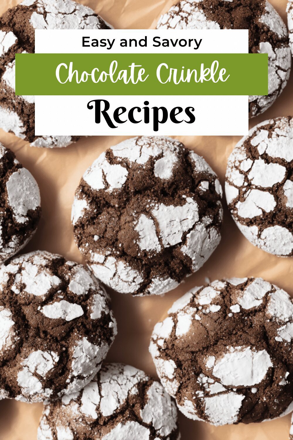 Chocolate Crinkle Cookies Recipe For Soft And Chewy Treats 7 Chocolate Crinkle Cookies