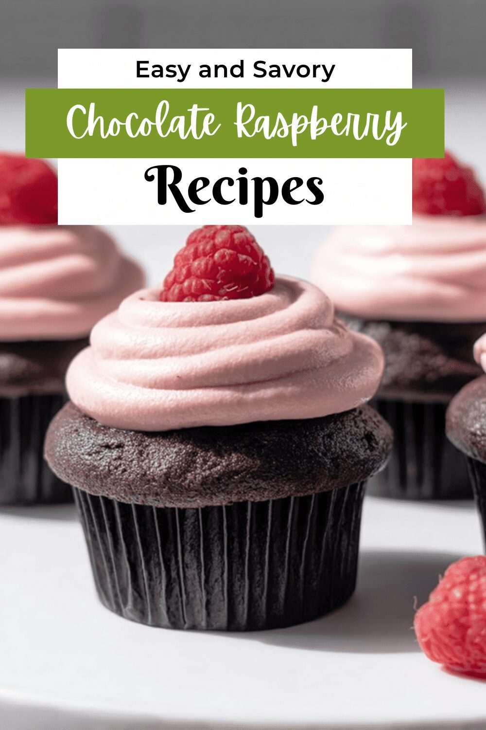 Chocolate Raspberry Cupcakes