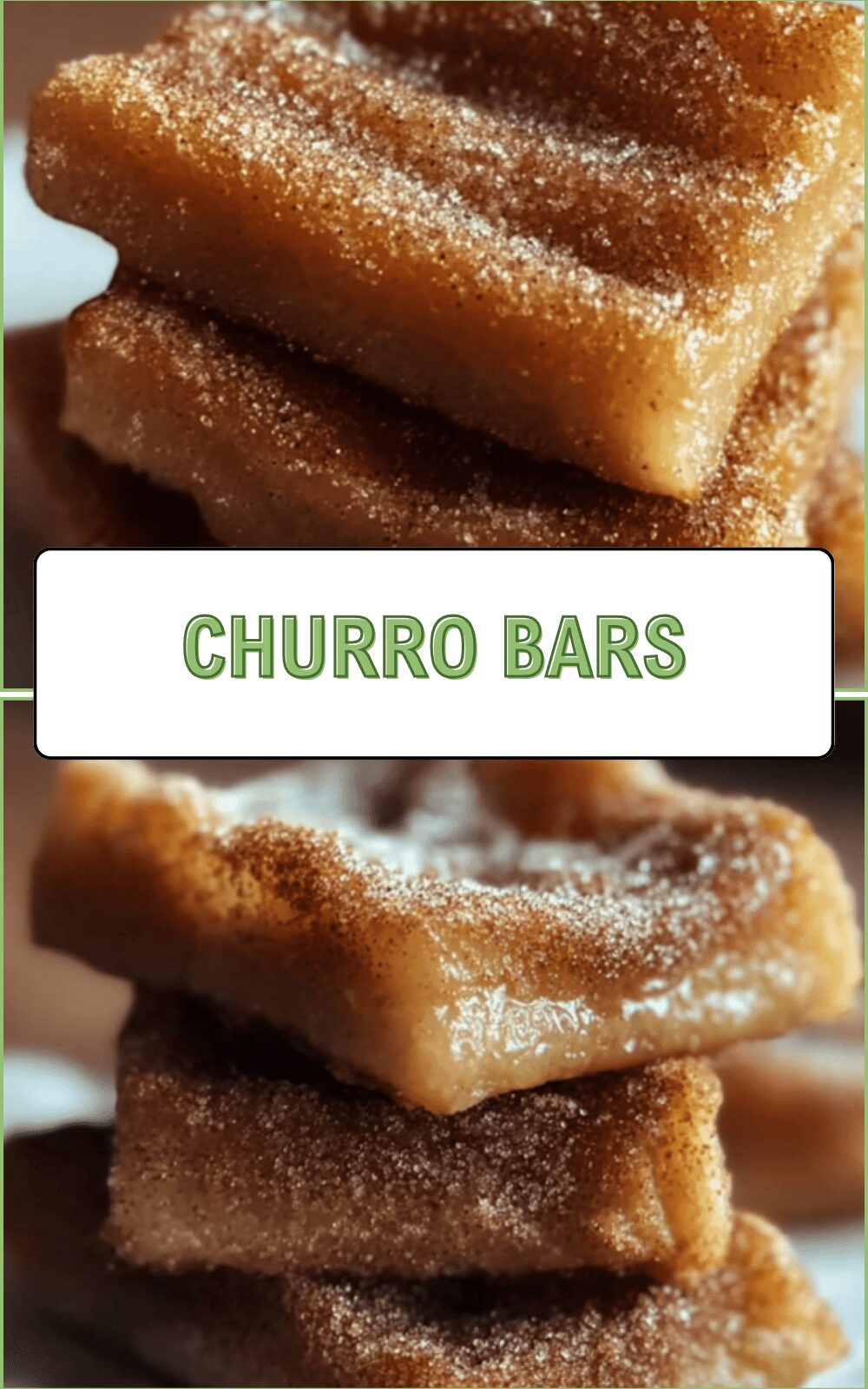 Churro Bars