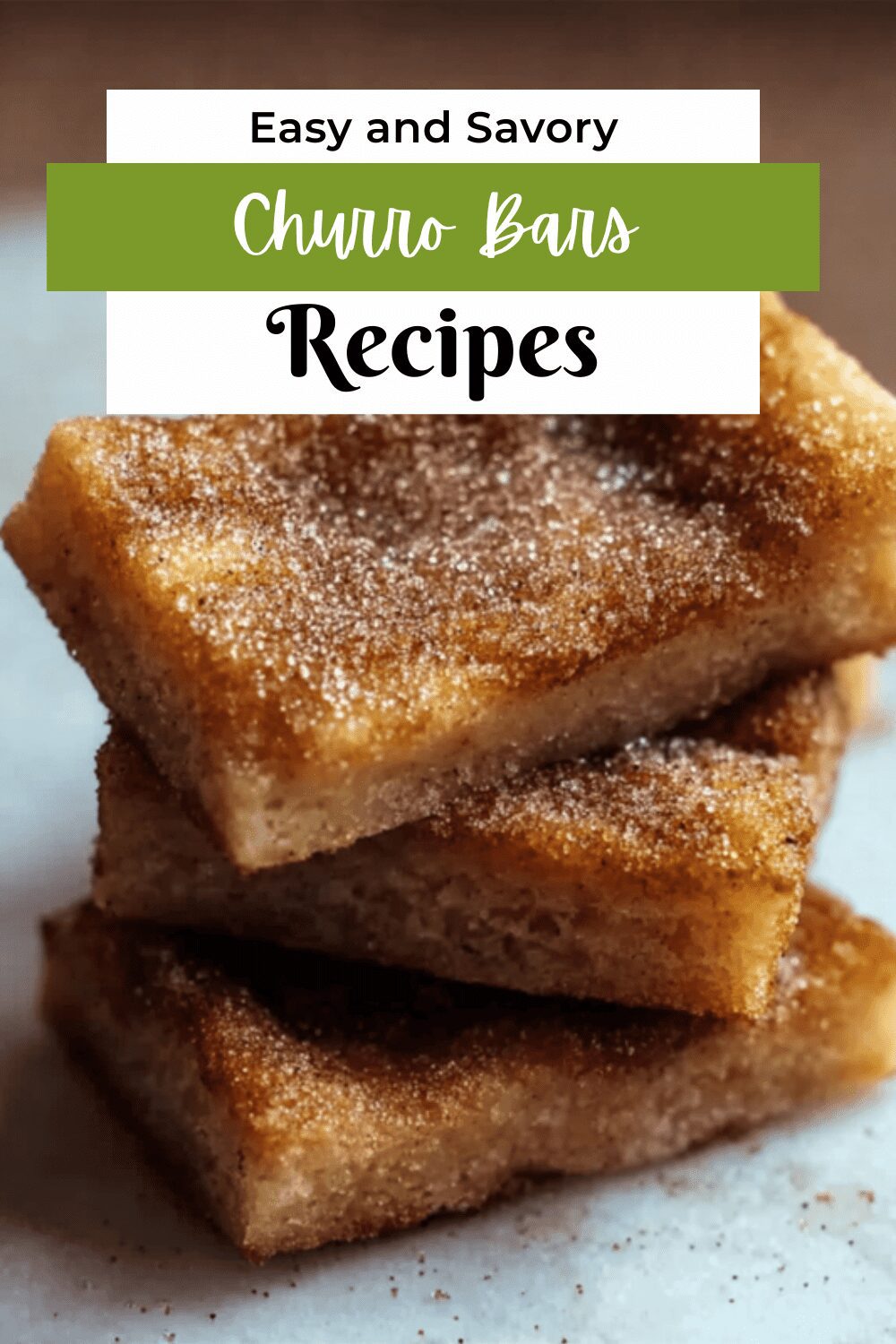 Churro Bars